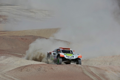 MOTORSPORT - DAKAR PERU CHILE ARGENTINA  2013 - STAGE 3 / ETAPE 3 - PISCO  (PER) TO NAZCA (PER) - 07/01/2013 - PHOTO : ERIC VARGIOLU / DPPI - 
316 CHABOT RONAN ( FRANCE ) PILLOT GILLES ( FRANCE ) - SMG - TOYS MOTORS - SMG - ACTION