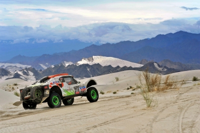 MOTORSPORT - DAKAR PERU CHILE ARGENTINA  2013 - STAGE 11 / ETAPE 11 - LA RIOJA (ARG) TO FIAMBALA (ARG) - 16/01/2013 - PHOTO : DPPI - 
316 CHABOT RONAN ( FRANCE ) PILLOT GILLES ( FRANCE ) - SMG - TOYS MOTORS - SMG - ACTION
