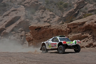 MOTORSPORT - DAKAR ARGENTINA CHILE PERU 2012 - STAGE 4 - SAN JUAN (ARG) TO CHILECITO (ARG) - 04/01/2012 - PHOTO: ERIC VARGIOLU / DPPI