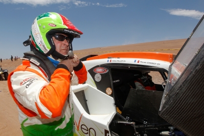 MOTORSPORT - DAKAR PERU CHILE ARGENTINA  2013 - STAGE 5 / ETAPE 5 - AREQUIPA (PER) TO ARICA (CHI) - 09/01/2013 - PHOTO : FREDERIC LE FLOCâH / DPPI - 
316 CHABOT RONAN ( FRANCE ) PILLOT GILLES ( FRANCE ) - SMG - TOYS MOTORS - SMG - AMBIANCE PORTRAIT