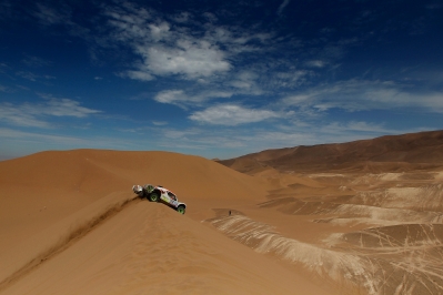 MOTORSPORT - DAKAR PERU CHILE ARGENTINA  2013 - STAGE 6 / ETAPE 6 - ARICA (CHI) TO CALAMA (CHI) - 10/01/2013 - PHOTO :  FREDERIC LE FLOCâH / DPPI - 
316 CHABOT RONAN ( FRANCE ) PILLOT GILLES ( FRANCE ) - SMG - TOYS MOTORS - SMG - ACTION