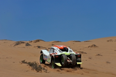 MOTORSPORT - DAKAR PERU CHILE ARGENTINA  2013 - STAGE 12 / ETAPE 12 - FIAMBALA (ARG) TO COPIAPO (CHI) - 17/01/2013 - PHOTO : ERIC VARGIOLU / DPPI - 
316 CHABOT RONAN ( FRANCE ) PILLOT GILLES ( FRANCE ) - SMG - TOYS MOTORS - SMG - ACTION