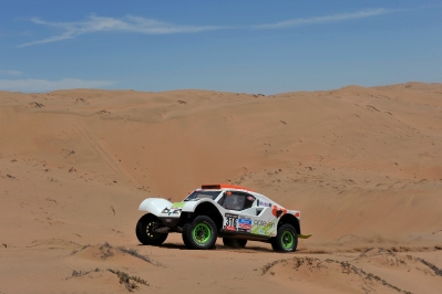 MOTORSPORT - DAKAR PERU CHILE ARGENTINA  2013 - STAGE 12 / ETAPE 12 - FIAMBALA (ARG) TO COPIAPO (CHI) - 17/01/2013 - PHOTO : ERIC VARGIOLU / DPPI - 
316 CHABOT RONAN ( FRANCE ) PILLOT GILLES ( FRANCE ) - SMG - TOYS MOTORS - SMG - ACTION