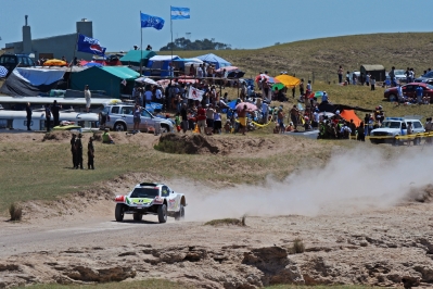 MOTORSPORT - DAKAR ARGENTINA CHILE  PERU 2012 - STAGE 1 START / DEPART - MAR DEL PLATA (ARG) TO SANTA ROSA DE LA PAMPA (ARG) - 01/01/2012 - PHOTO: ERIC VARGIOLU / DPPI