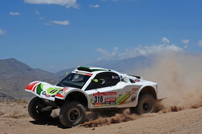 MOTORSPORT - DAKAR ARGENTINA CHILE PERU 2012 - STAGE 3 - SAN RAFAEL (ARG) TO SAN JUAN (ARG)  - 03/01/2012 - PHOTO: ERIC VARGIOLU / DPPI