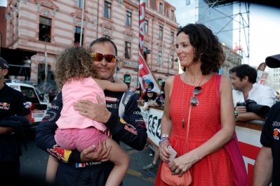 MOTORSPORT - DAKAR ARGENTINA BOLIVIA CHILE  2014 - FINISH / ARRIVEE PODIUM - VALPARAISO (CHI) - 19/01/2014 - PHOTO FRANCOIS FLAMAND / DPPI  - 312	CHABOT RONAN (FRA) / PILLOT GILLES - SMG - AMBIANCE