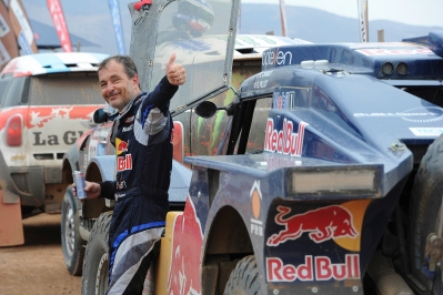 MOTORSPORT - DAKAR ARGENTINA BOLIVIA CHILE  2014 - STAGE 12 / ETAPE 12 - EL SALVADOR (CHI) - LA SERENA (CHI) - 17/01/2014 - PHOTO ERIC VARGIOLU / DPPI  - CHABOT RONAN (FRA) - SMG - AMBIANCE PORTRAIT