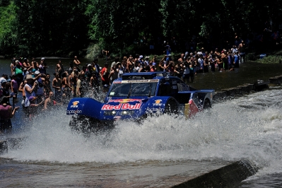 MOTORSPORT - DAKAR ARGENTINA BOLIVIA CHILE  2014 - STAGE 1 / ETAPE 1 - ROSARIO (ARG) - SAN LUIS (ARG) - 05/01/2014 - PHOTO ERIC VARGIOLU / DPPI - CHABOT RONAN (FRA) - SMG - AMBIANCE PORTRAIT