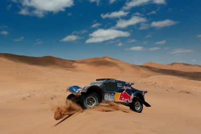 MOTORSPORT - DAKAR ARGENTINA BOLIVIA CHILE  2014 - STAGE 12 / ETAPE 12 - EL SALVADOR (CHI) - LA SERENA (CHI) - 17/01/2014 - PHOTO FREDERIC LE FLOCH / DPPI  - 312	CHABOT RONAN (FRA) / PILLOT GILLES - SMG - ACTION