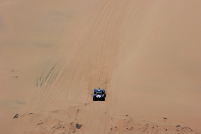 MOTORSPORT - DAKAR ARGENTINA BOLIVIA CHILE  2014 - STAGE 12 / ETAPE 12 - EL SALVADOR (CHI) - LA SERENA (CHI) - 17/01/2014 - PHOTO ERIC VARGIOLU / DPPI  - 312	CHABOT RONAN (FRA) / PILLOT GILLES - SMG - ACTION