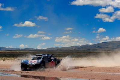 MOTORSPORT - DAKAR ARGENTINA BOLIVIA CHILE  2014 - STAGE 7 / ETAPE 7 - SALTA (ARG) - SALTA (ARG)  - PHOTO ERIC VARGIOLU / DPPI - 312	CHABOT RONAN (FRA) / PILLOT GILLES - SMG - ACTION