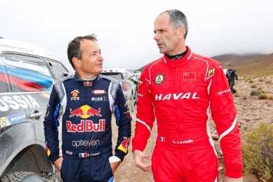 MOTORSPORT - DAKAR ARGENTINA BOLIVIA CHILE  2014 - STAGE 7 / ETAPE 7 - SALTA (ARG) - SALTA (ARG) - 12/01/2014 - PHOTO FREDERIC LE FLOCH / DPPI - CHABOT RONAN (FRA) - SMG - AMBIANCE PORTRAIT
LAVIEILLE CHRISTIAN (FRA) - HAVAL - AMBIANCE PORTRAIT