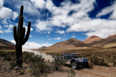 MOTORSPORT - DAKAR ARGENTINA BOLIVIA CHILE  2014 - STAGE 7 / ETAPE 7 -  SALTA (ARG) - SALTA (ARG) - PHOTO FRANCOIS FLAMAND / DPPI - 312	CHABOT RONAN (FRA) / PILLOT GILLES - SMG - ACTION