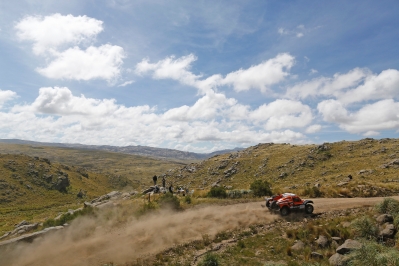 320 CHABOT Ronan (Fra) PILLOT Gilles (Fra) Smg action during the Dakar 2015 Argentina Bolivia Chile, Stage 2 / Etape 2 -  Villa Carlos Paz to San Juan on January 5th 2015 at Villa Carlos Paz, Argentina. Photo Francois Flamand / DPPI