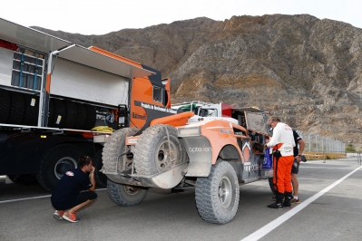 320 CHABOT Ronan (Fra) PILLOT Gilles (Fra) Smg action during the Dakar 2015 Argentina Bolivia Chile, Stage 2 / Etape 2 -  Villa Carlos Paz to San Juan on January 5th 2015 at Villa Carlos Paz, Argentina. Photo Florent Gooden / DPPI