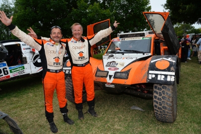 320 CHABOT Ronan (Fra) PILLOT Gilles (Fra) Smg ambiance during the Dakar 2015 Argentina Bolivia Chile, Stage 13 Finish and Podium /  Etape 13, Rosario to Buenos Aires on January 17th 2015 at Rosario, Argentina. Photo Eric Vargiolu / DPPI