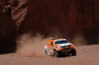 316 CHABOT Ronan (fra) PILLOT Gilles (fra) TOYOTA action during the Dakar 2016 Argentina,  Bolivia, Etape 8 / Stage 8, Salta - Belen,  from  January 11, 2016 - Photo Eric Vargiolu / DPPI