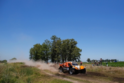 320 CHABOT Ronan (Fra) PILLOT Gilles (Fra) Smg action during the Dakar 2015 Argentina Bolivia Chile, Stage 1 / Etape 1 -  Buenos Aires to Villa Carlos Paz on January 4th 2015 at Buenos Aires, Argentina. Photo Frederic Le Floch / DPPI