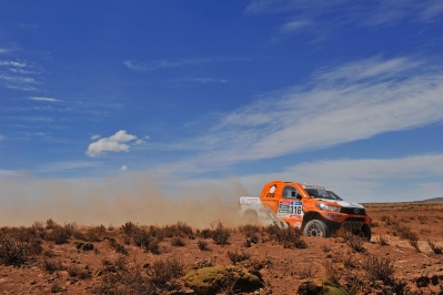 316 CHABOT Ronan (fra) PILLOT Gilles (fra) TOYOTA action during the Dakar 2016 Argentina,  Bolivia, Etape 6 - Stage 6, Uyuni - Uyuni,  from  January 8, 2016 - Photo DPPI