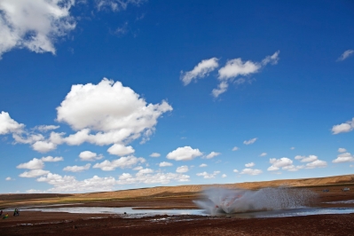 316 CHABOT Ronan (fra) PILLOT Gilles (fra) TOYOTA action during the Dakar 2016 Argentina,  Bolivia, Etape 7 - Stage 7, Uyuni - Salta,  from  January 9, 2016 - Photo Frederic Le Floc'h / DPPI