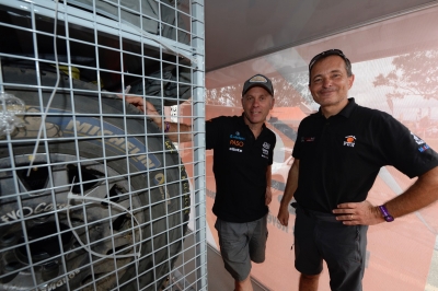 316 CHABOT Ronan (fra) PILLOT Gilles (fra) TOYOTA ambiance during the Dakar 2016 Argentina,  Bolivia, Etape 7 - Stage 7, Uyuni - Salta,  from  January 9, 2016 - Photo Eric Vargiolu / DPPI