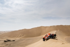 316 CHABOT RONAN (FRA) Legende, PILLOT GILLES (FRA) Legende, TOYOTA Hilux, auto, car, action during the Dakar 2018, Stage 1 Lima to Pisco, Peru, on january 6 - Photo Francois Flamand / DPPI
