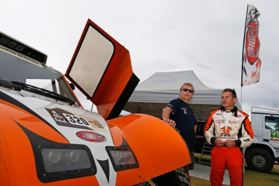 CHABOT Ronan (Fra) Smg ambiance during the Dakar 2015 Argentina Bolivia Chile, Stage 3 / Etape 3 -  San Juan to Chilecito on January 6th 2015 at San Juan, Argentina. Photo Florent Gooden / DPPI