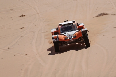 320 CHABOT Ronan (Fra) PILLOT Gilles (Fra) Smg action during the Dakar 2015 Argentina Bolivia Chile, Stage 4 / Etape 4 -  Chilecito to Copiapo on January 7th 2015 at Chilecito, Argentina. Photo Francois Flamand / DPPI