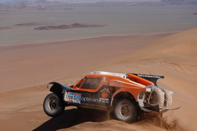 320 CHABOT Ronan (Fra) PILLOT Gilles (Fra) Smg action during the Dakar 2015 Argentina Bolivia Chile, Stage 4 / Etape 4 -  Chilecito to Copiapo on January 7th 2015 at Chilecito, Argentina. Photo Francois Flamand / DPPI
