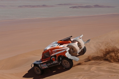 320 CHABOT Ronan (Fra) PILLOT Gilles (Fra) Smg action during the Dakar 2015 Argentina Bolivia Chile, Stage 4 / Etape 4 -  Chilecito to Copiapo on January 7th 2015 at Chilecito, Argentina. Photo Francois Flamand / DPPI