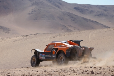 320 CHABOT Ronan (Fra) PILLOT Gilles (Fra) Smg action during the Dakar 2015 Argentina Bolivia Chile, Stage 4 / Etape 4 -  Chilecito to Copiapo on January 7th 2015 at Chilecito, Argentina. Photo Frederic Le Floch / DPPI