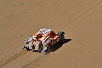 320 CHABOT Ronan (Fra) PILLOT Gilles (Fra) Smg action during the Dakar 2015 Argentina Bolivia Chile, Stage 4 / Etape 4 -  Chilecito to Copiapo on January 7th 2015 at Chilecito, Argentina. Photo DPPI